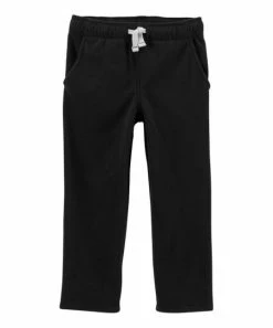 Carter's | Black Microfleece Sweatpants - Toddler