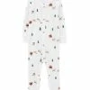 Carter's | Cream Santa Sleigh Long-Sleeve Playsuit - Infant