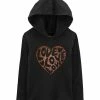 Carter's | Black Heart 'Love' Hoodie - Toddler