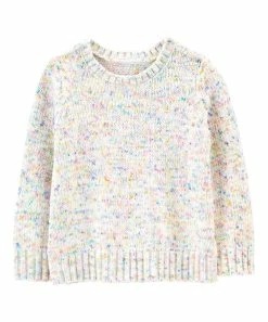 Carter's | White Multicolor Confetti Sweater - Toddler