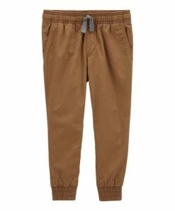 Carter's | Brown Pocket Joggers - Toddler