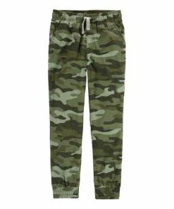Carter's | Green & Black Camo Pants - Toddler & Boys
