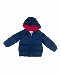 Carter's | Navy Hooded Puffer Jacket - Girls