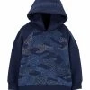 Carter's | Navy Camo Pullover Raglan Hoodie - Toddler & Boys