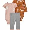 Carter's | Blush 'Let's Take a Stroll' Dalmatian Bodysuit Set - Infant