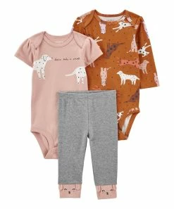 Carter's | Blush 'Let's Take a Stroll' Dalmatian Bodysuit Set - Infant