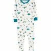 Carter's | White Space Footie - Toddler & Boys