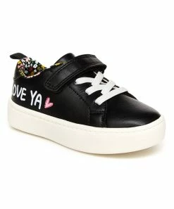 Carter's | Black & Pink 'Love Ya 'Perrie Sneaker - Girls