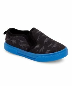 Carter's | Black & Charcoal Dinosaur Damon Sneaker - Boys
