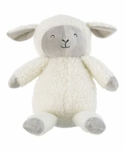Carter's | White & Gray Sheep Plush Doll
