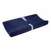 Carter's | Navy & White Stars Super Soft Changing Pad Cover