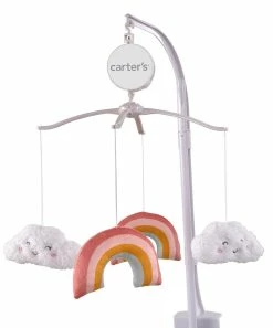 Carter's | White & Peach Chasing Rainbows Musical Mobile