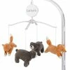 Carter's | White & Orange Woodland Friends Fox Bear Musical Mobile