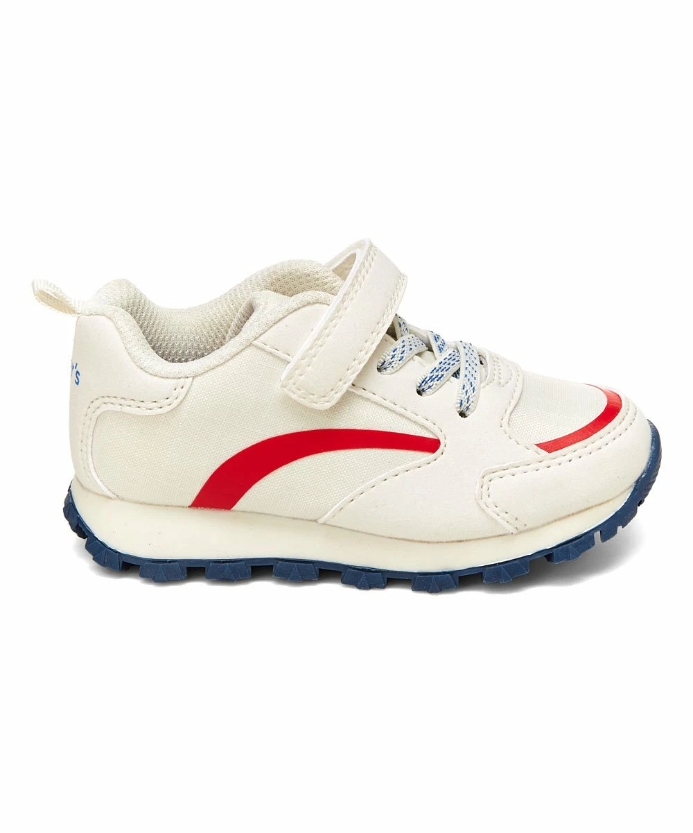 Carter's | White & Red Joey Sneaker - Boys - Image 2