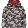 Carter's | Dark Gray Dino Fleece Windbreaker - Boys